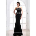 ED003 Strapless formal occassion mermaid design Lace 2018 Haute Couture Black Long women's evening dress